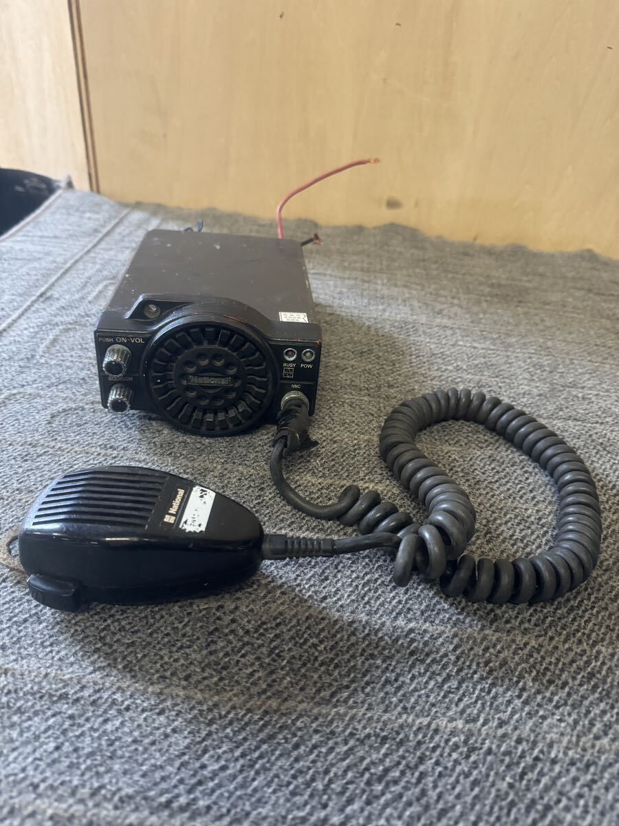 無線機 EF-2211T形/マイクEFM-1007BZ 不通電その他未確認現状品ジャンク品部品取り、テープ有り!拍卖