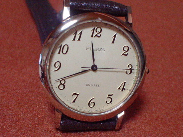 珍品 アンティーク オリエント FUERZA 腕時計 薄型 JAPAN拍卖