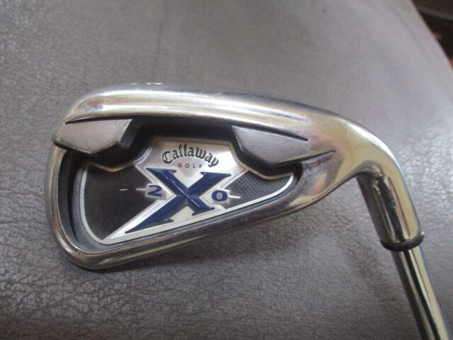 中古 CALLAWAY Xー20 8番アイアン 8-046 スチールFLEX-R拍卖
