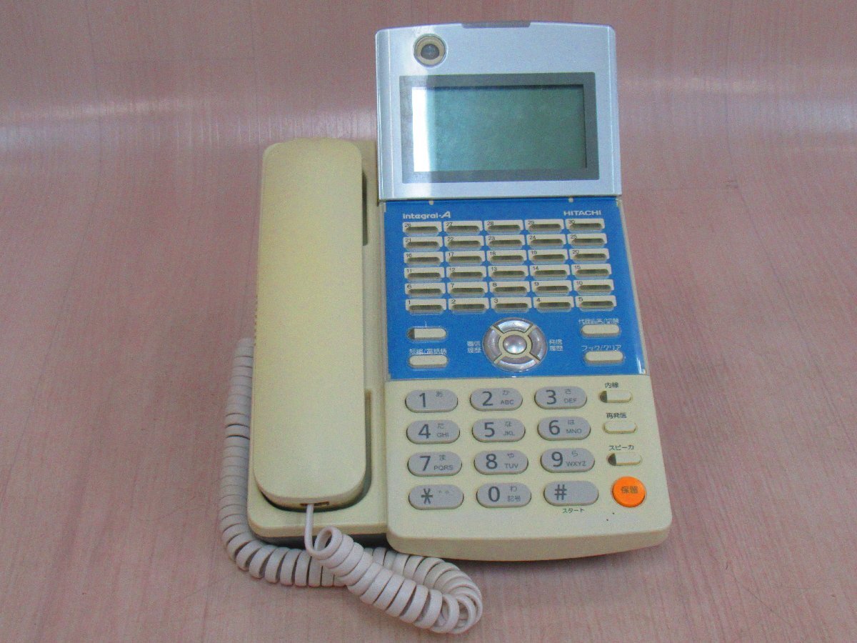 ▲Ω ZZE2 15195# 保証有 HITACHI【 ET-30iA-SSD 】日立 iA センサ付電話機 領収書発行可能拍卖