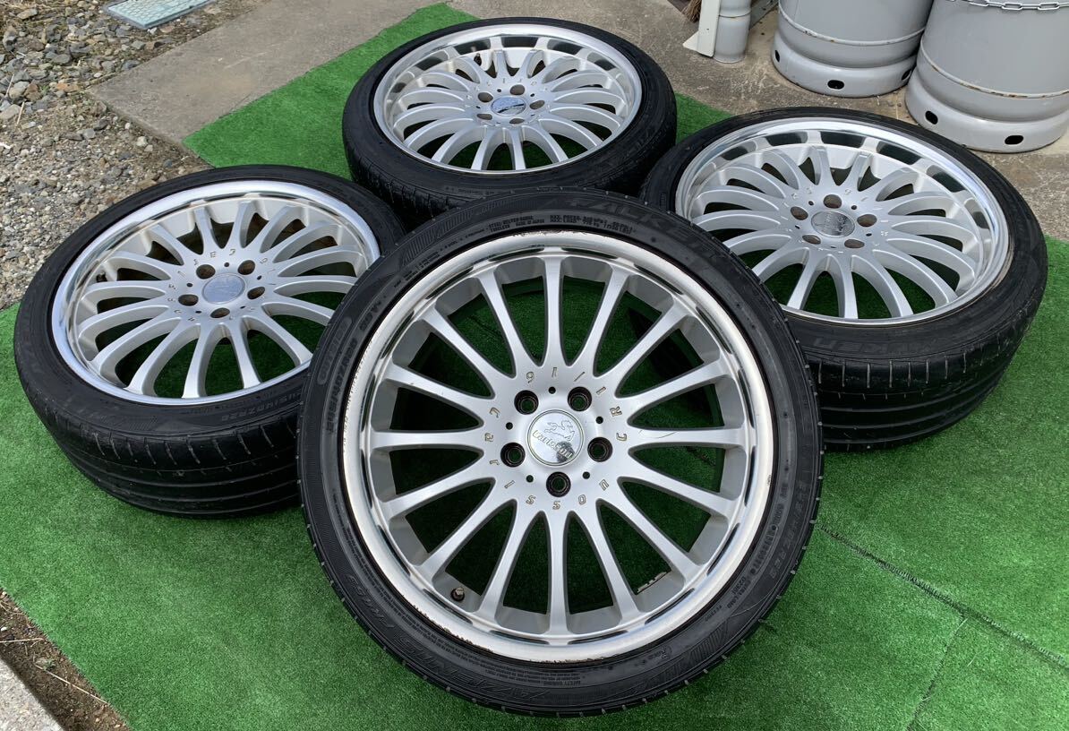 Carlsson CR1/16 20インチ ホイール& 245/40ZR20ラジアルタイヤ 4本セット2021年製★レクサスLS 等★拍卖