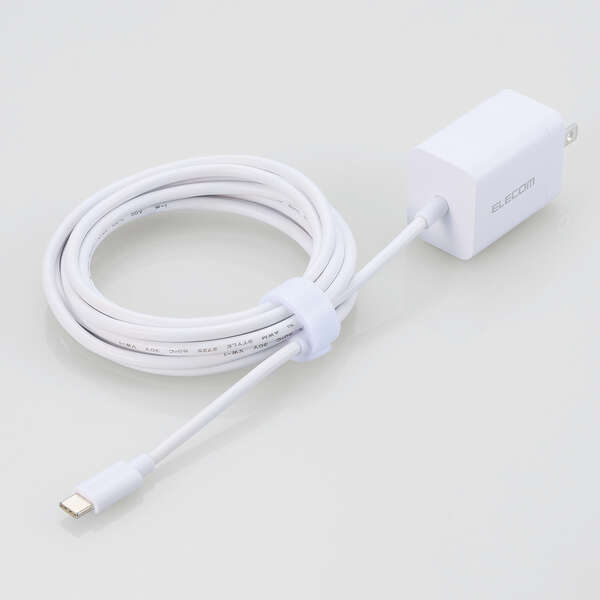 USB AC充電器 USB Power Delivery準拠 最大出力20W USB Type-Cケーブル一体型 ケーブル長2.5mタイプ: MPA-ACCP7020WH拍卖