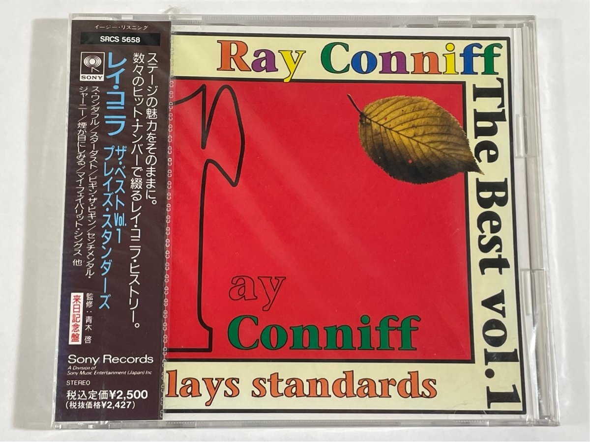 レイ コニフ ザ・ベスト vol.1 プレイズ スタンダーズ SONY SRCS 5658 帯付 未開封 CD拍卖