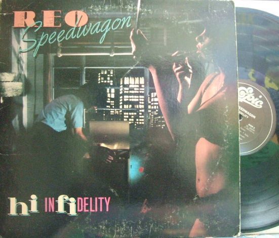 3枚で送料無料【米Epic】REO Speedwagon/Hi Infidelity拍卖