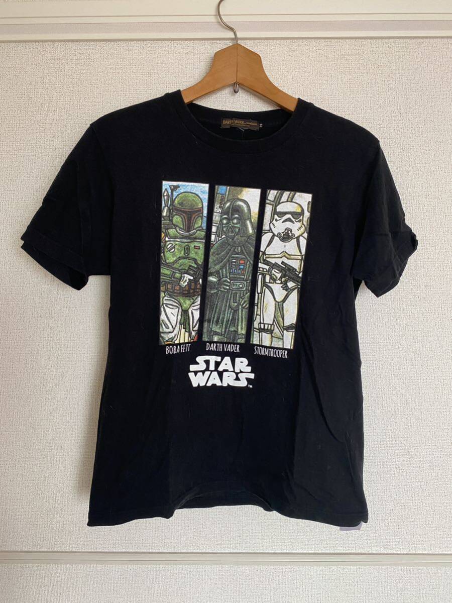 スターウォーズ STAR WARS DARTH VADER and son ダースベイダー ボバフェット Tシャツ M拍卖