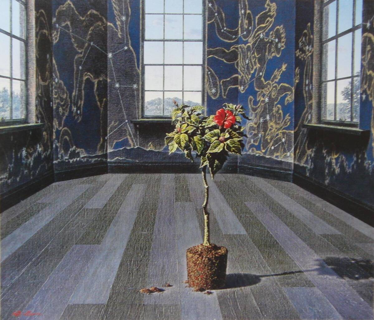 井澤幸三「トレミーの疑惑」  希少画集・額装画、日本製新品額縁、状態良好、送料無料拍卖
