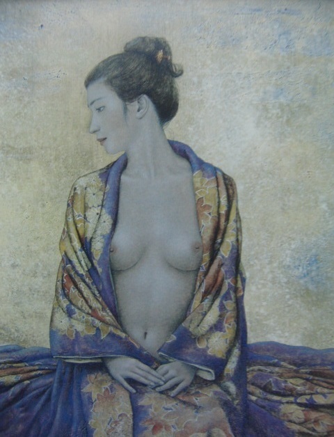 高田明義、「心の色」、希少画集・額装画、日本製・新品額縁にて額装致します、状態良好、送料無料拍卖