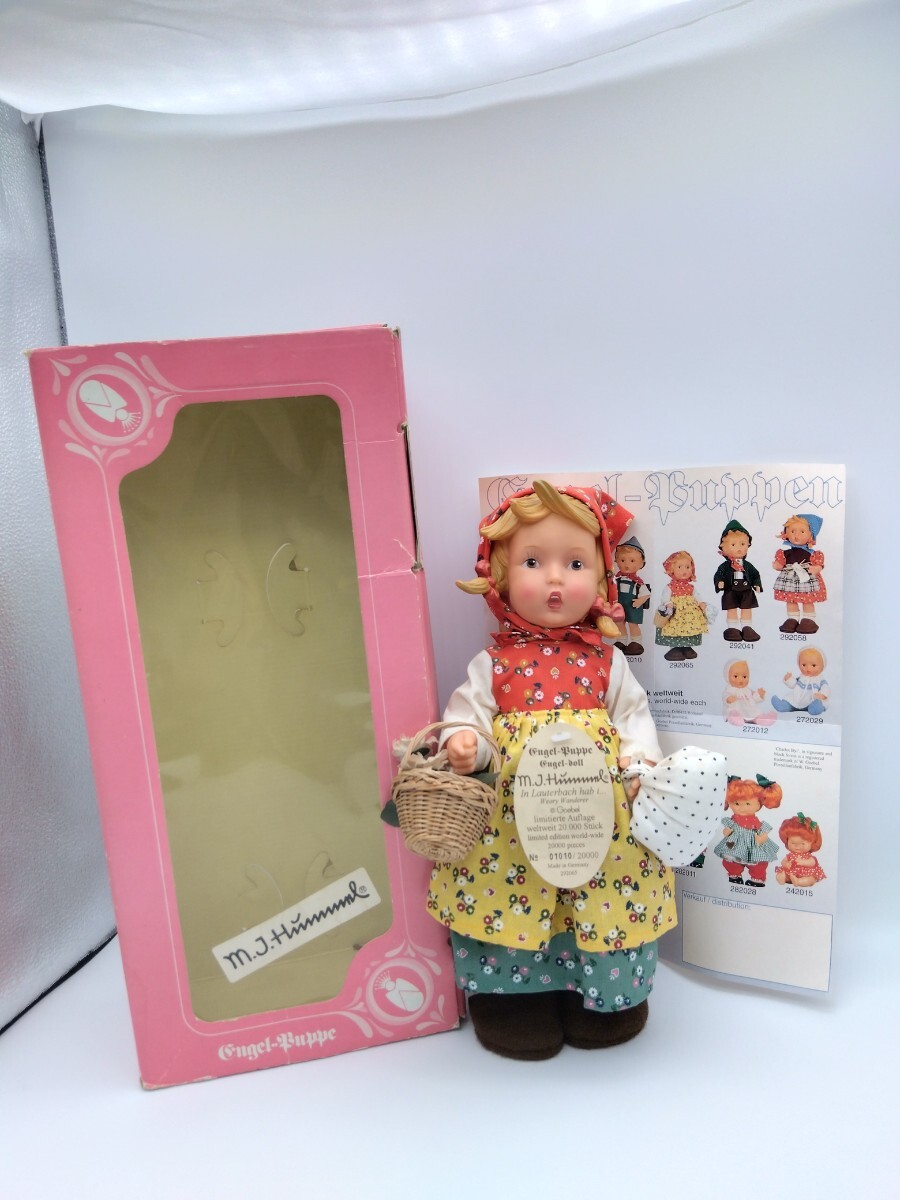 フンメル 人形 ビニール製 ゲーベル ドイツ ビンテージ ヴィンテージ 限定 レア M.I. Hummel goebel vinyl doll germany vintage ハイジ拍卖