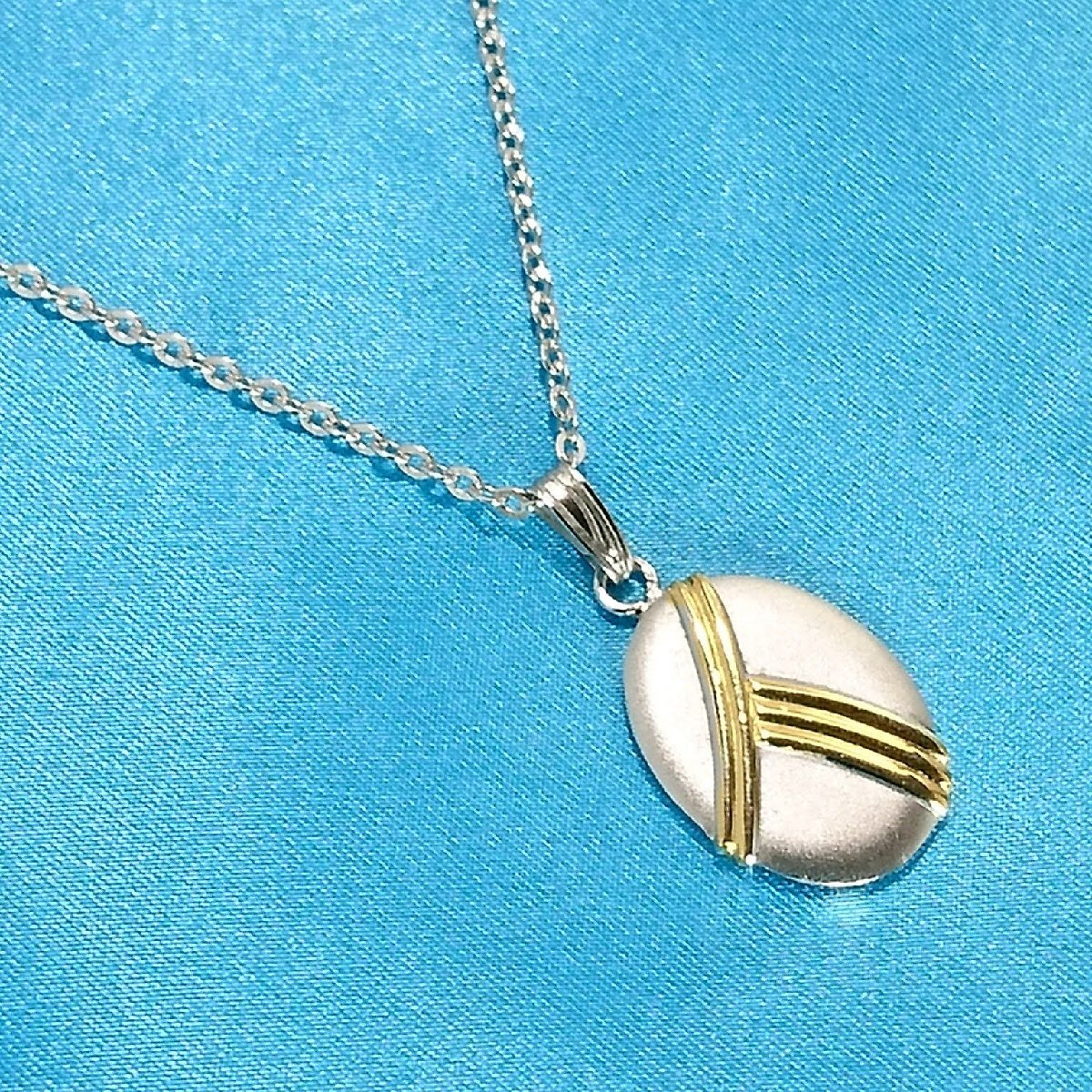 送料無料)ビンテージ☆デザインペンダント☆約50cm☆アンティークネックレス ペンダント A23642拍卖