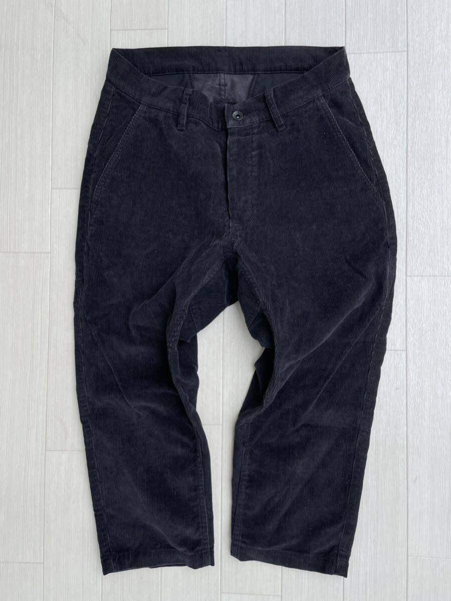 ATTACHMENT コーデュロイ サルエル クロップドパンツ【1】アタッチメント 日本製拍卖