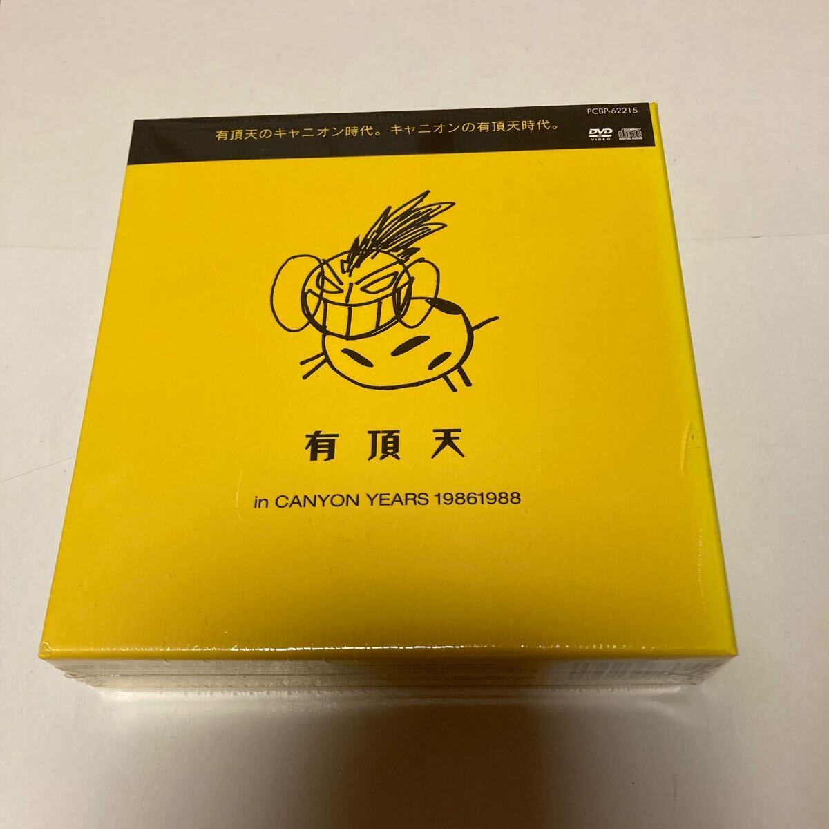 新品未開封 有頂天 in CANYON YEARS 19861988 UCHOTEN LIVE ライヴ★ケラ★KERA★ケラリーノ・サンドロヴィッチ 新宿LOFT ナゴムレコード 拍卖