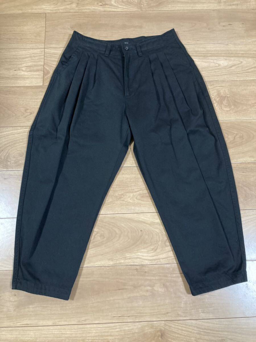 PORTER CLASSIC ポータークラシックSATCHIMO CHINOS サッチモチノズ size S ブラック拍卖