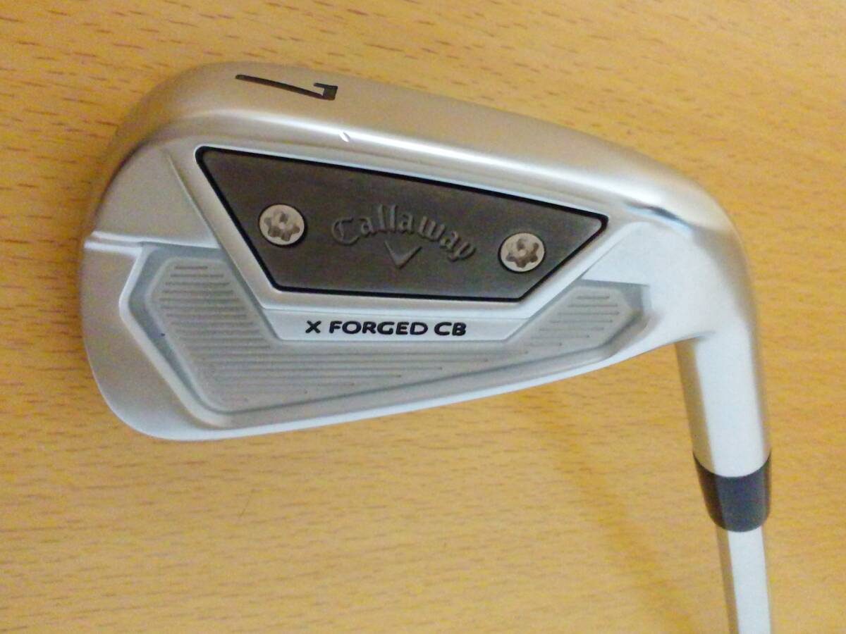 キャロウェイ Callaway X FORGED CB フォージド 7番アイアン 7I NSPRO MODUS3 モーダス TOUR 120 S 2021年モデル拍卖
