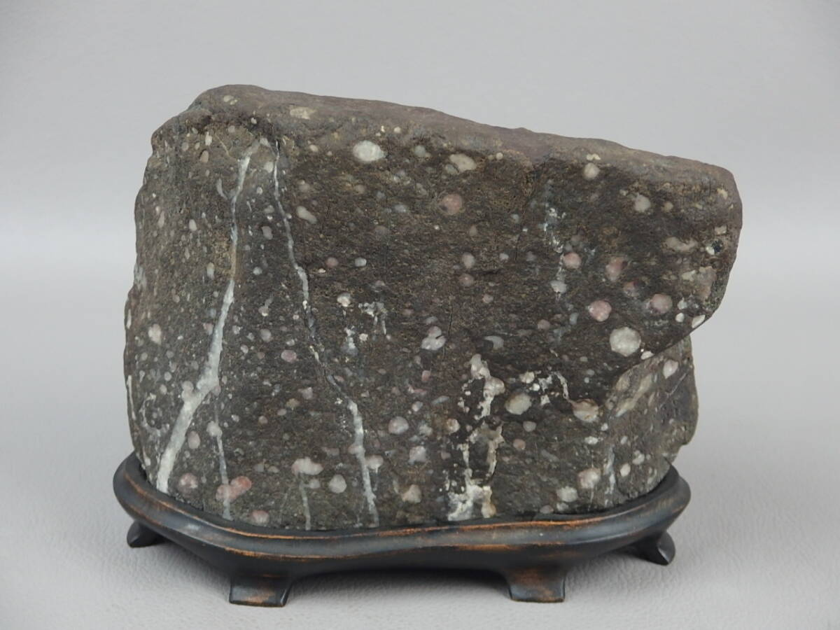 【骨董・茶道具】★盆石★★台座付 fj081tb.8 盆景 水石 奇石 銘石拍卖