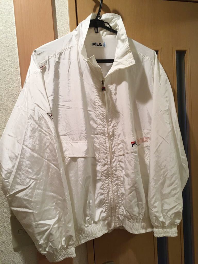 【即決】90's FILA Sports ナイロン ジャケット ビンテージUSED拍卖