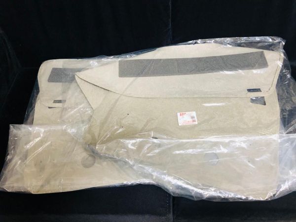 【未使用 スズキ 純正】エブリイ エブリイワゴン DA17 フロントライザカーペット 左右セット ライトベージュ拍卖