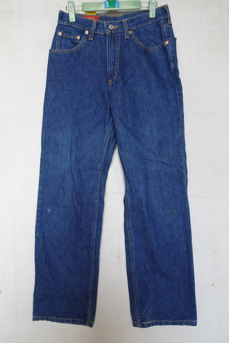 EDWIN/エドウィン/A-03/ジーンズ/デニムパンツ/ジップフライ/ストレートライン/インディゴブルー/青/29インチ(4/17R)拍卖