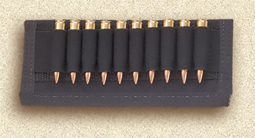 No.1250-8 HUNTER-USA ・ライフルカートリッジスライド・06ベース・10発差し・ブラックナイロン・ベルト通し巾:5.5cm拍卖