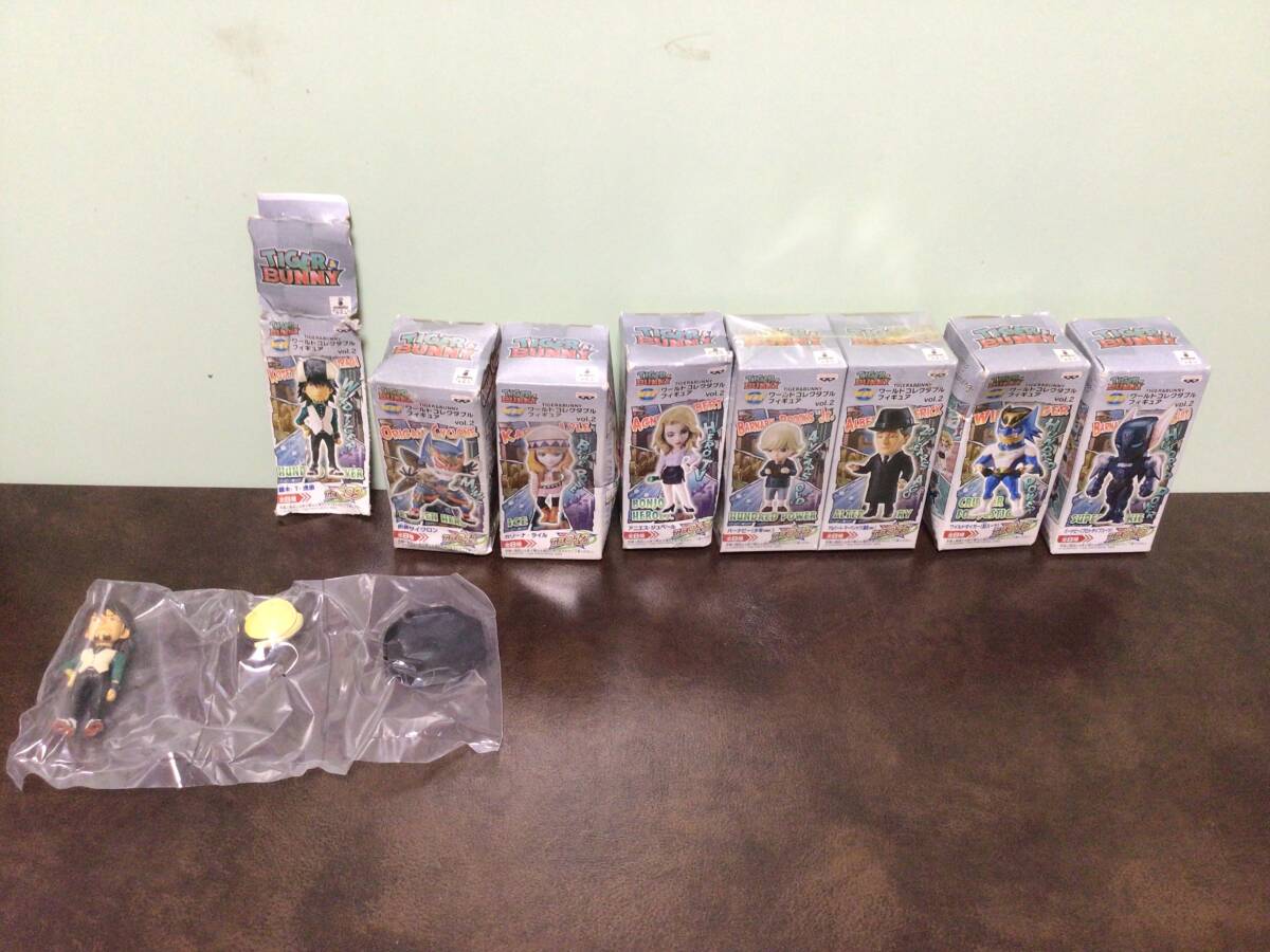 ⑤①-2新品訳あり★TIGER&BUNNY ワーコレフィギュア TB009~TB016 計8体set 非売品 折紙サイクロン ワイルドタイガー カリーナ・ライル拍卖