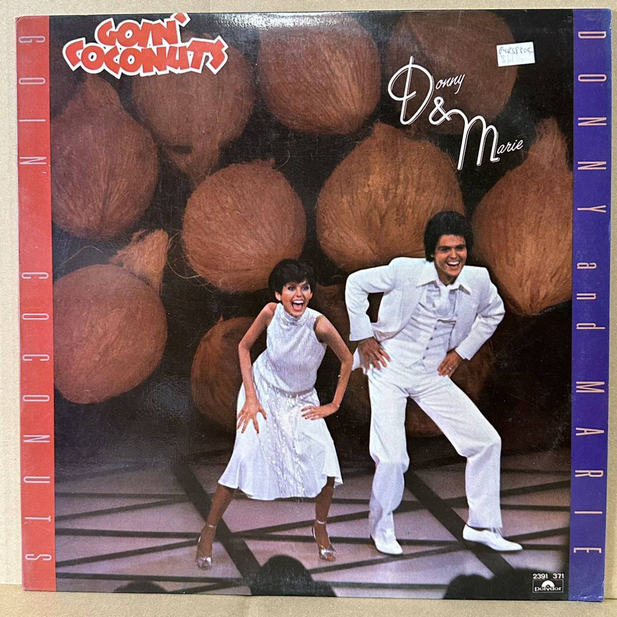 【LP】 DONNY & MARIE / GOIN' COCONUTS ※ ON THE SHELF 冬のプレリュード拍卖