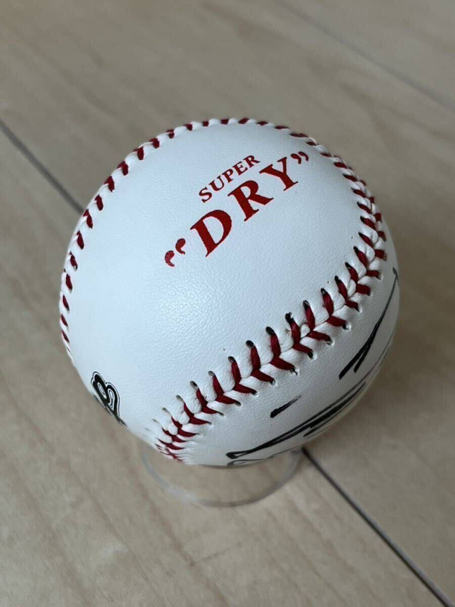 ◆美サイン【スタンド投入れ アサヒ スーパードライ】前田智徳 直筆サインボール 広島東洋カープ◆球団オフィシャル品◆柔らかいボール 拍卖