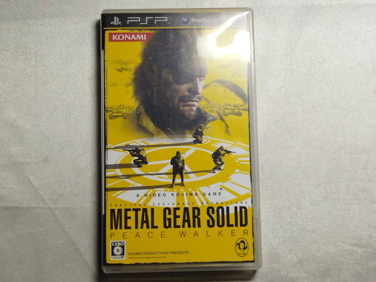 中古品 PSPソフト メタルギアソリッド ピースウォーカー拍卖