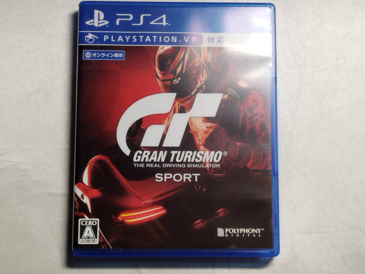 中古品 PS4ソフト グランツーリスモSPORT 通常版拍卖