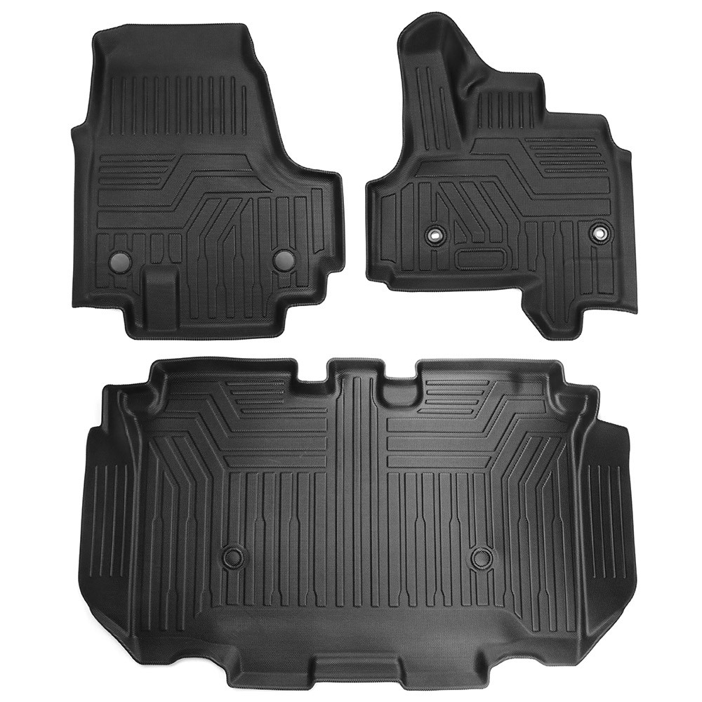 専用設計 ホンダ N-BOX JF5 JF6 3Dフロアマット 立体カーマット 防水 滑り防止 耐汚れ TPE素材 3Pセットカスタムアクセサリーパーツ 3P拍卖