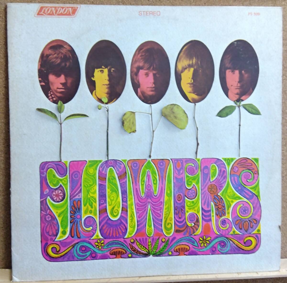LP(PSー509.'67,6月盤・US盤希少ロックンロール・バンド)ローリングストーンズTHEROLLINGSTONES/フラワーズ【同梱可能6枚まで】060412拍卖