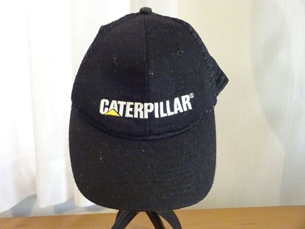 ↑ CATERPILLAR ↑ キッズ・ボーイズ 黒色帽子 トラッカーキャップ サイズ57cm〜59cm キャップ 帽子拍卖