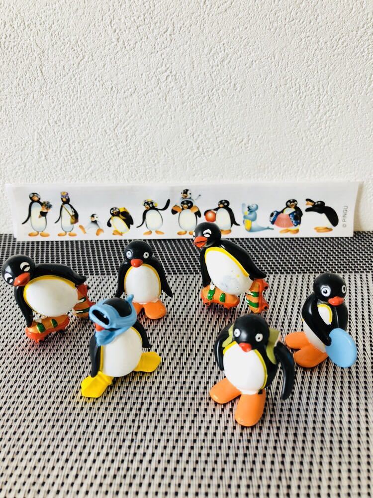 レア 海外版チョコエッグ ピングーミニフィギュア6体拍卖