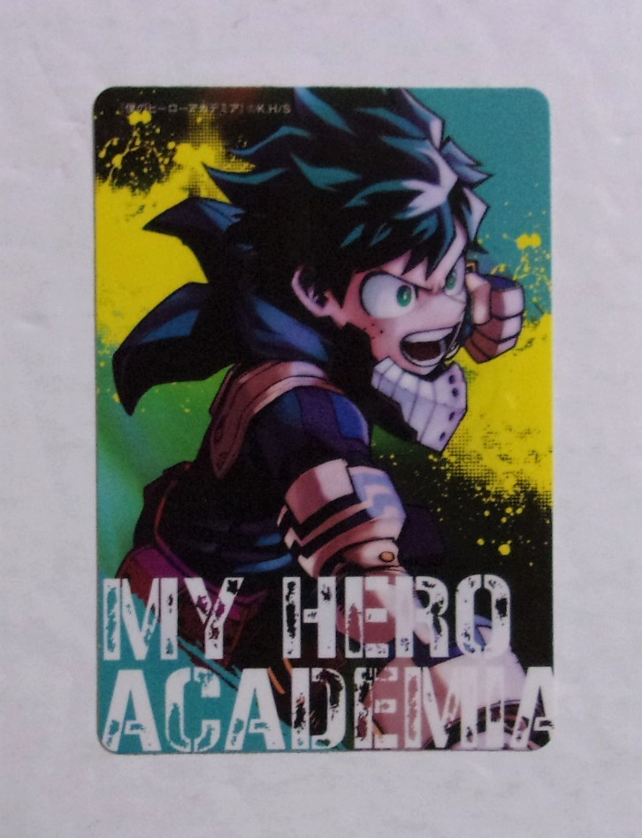 【特製ダブルステッカー】 僕のヒーローアカデミア 「緑谷出久」 堀越耕平/集英社 非売品 ナツコミ2022夏 集英社コミックスフェア 検シール拍卖