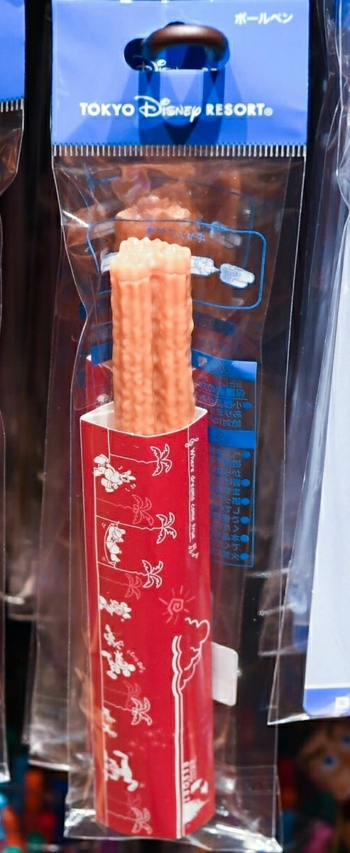 ☆ディズニーリゾート限定☆ ミッキー パークフード チュロス ボールペン拍卖