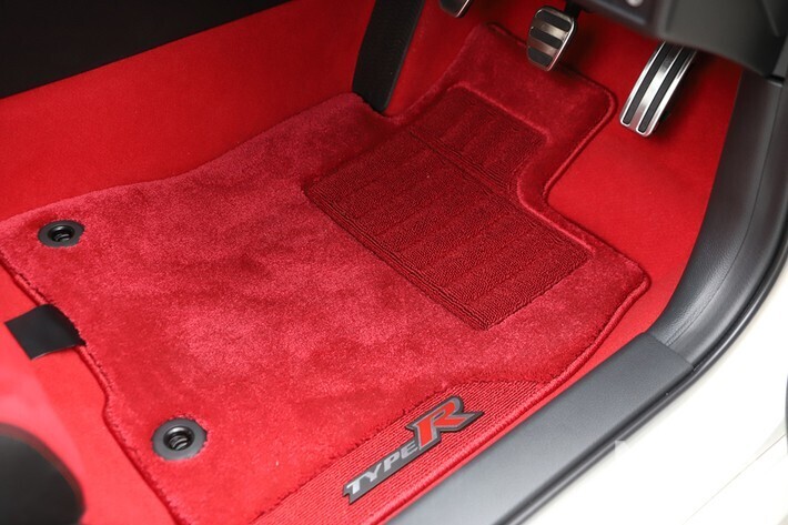 HONDA ホンダ 純正 シビック フロア カーペット マット フロント リア セット Type R FL5 PREMIUM FLOOR MAT RED CIVIC リヤ エンブレム拍卖