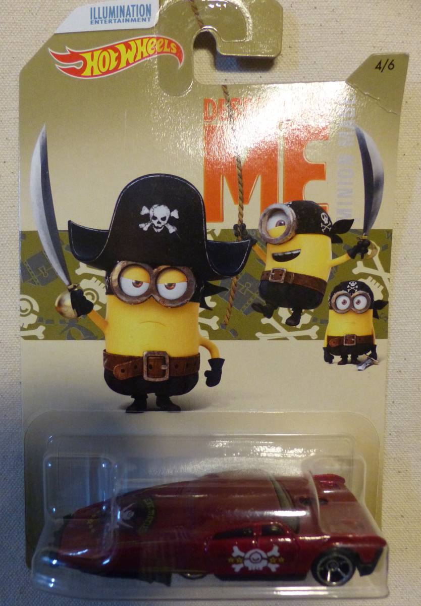 HOT WHEELS × ミニオンズ DESPICABLE ME MINION MADE ホットウィール ミニオン SLIKT BACK拍卖