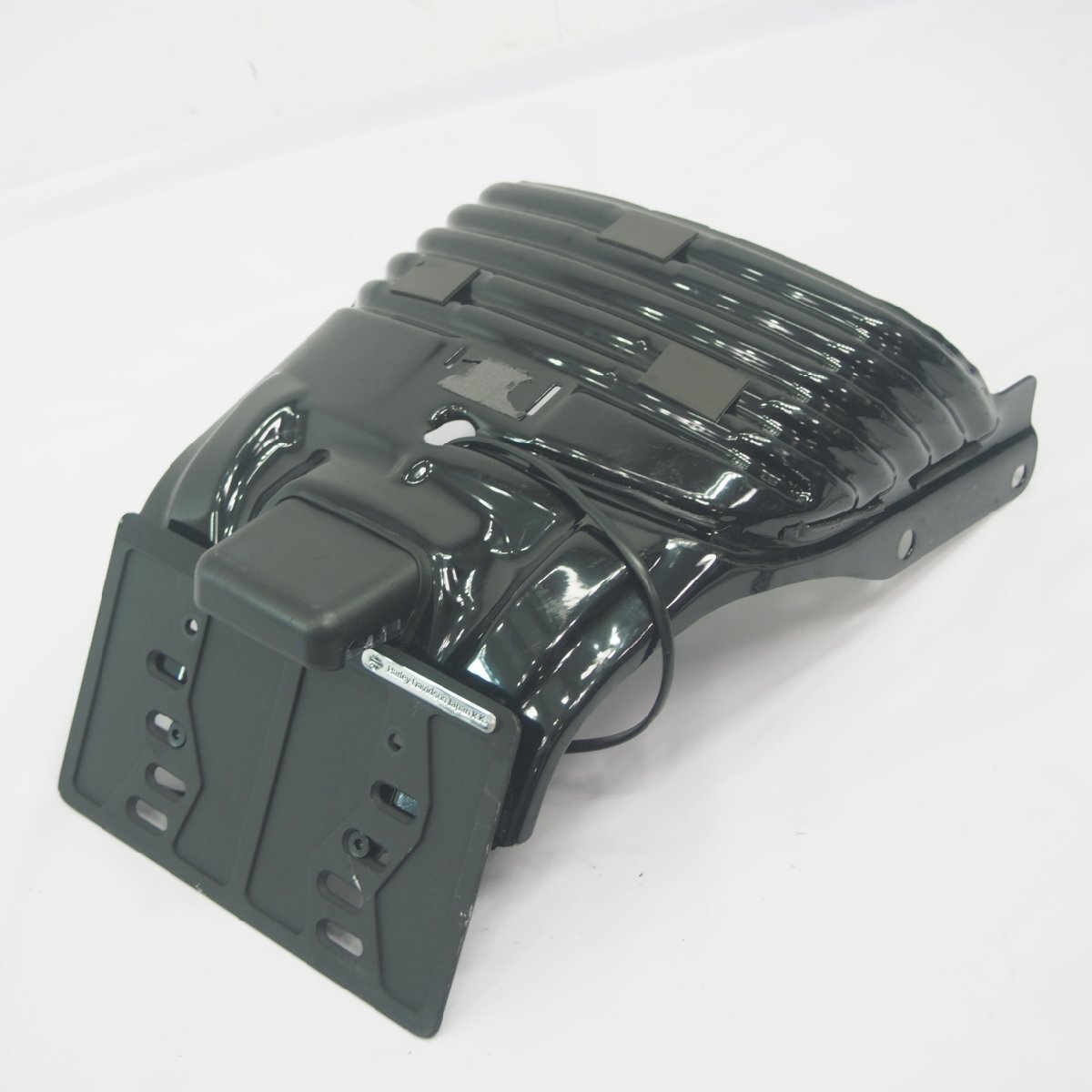 ハーレーFXSBブレイクアウト 純正リアフェンダー ナンバーブラケット ナンバーホルダー ライセンスプレート 1580 TC96拍卖