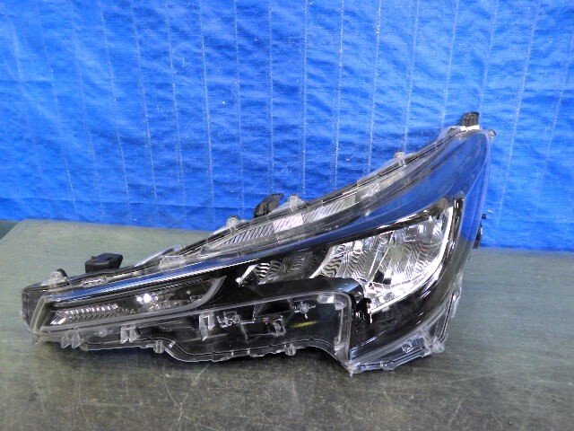 2306 カローラ 210 左ライト LED 12-633 NRE210 ZRE212 ZWE214 ZWE211 ツーリング ZRE212W ZWE211W ZWE214W レンズ美品 拍卖