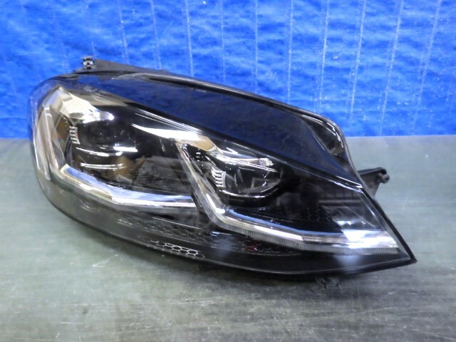 2466 ゴルフ7 5G 後期 右ライト LED 5G2 941 036 フォルクスワーゲン 美品拍卖