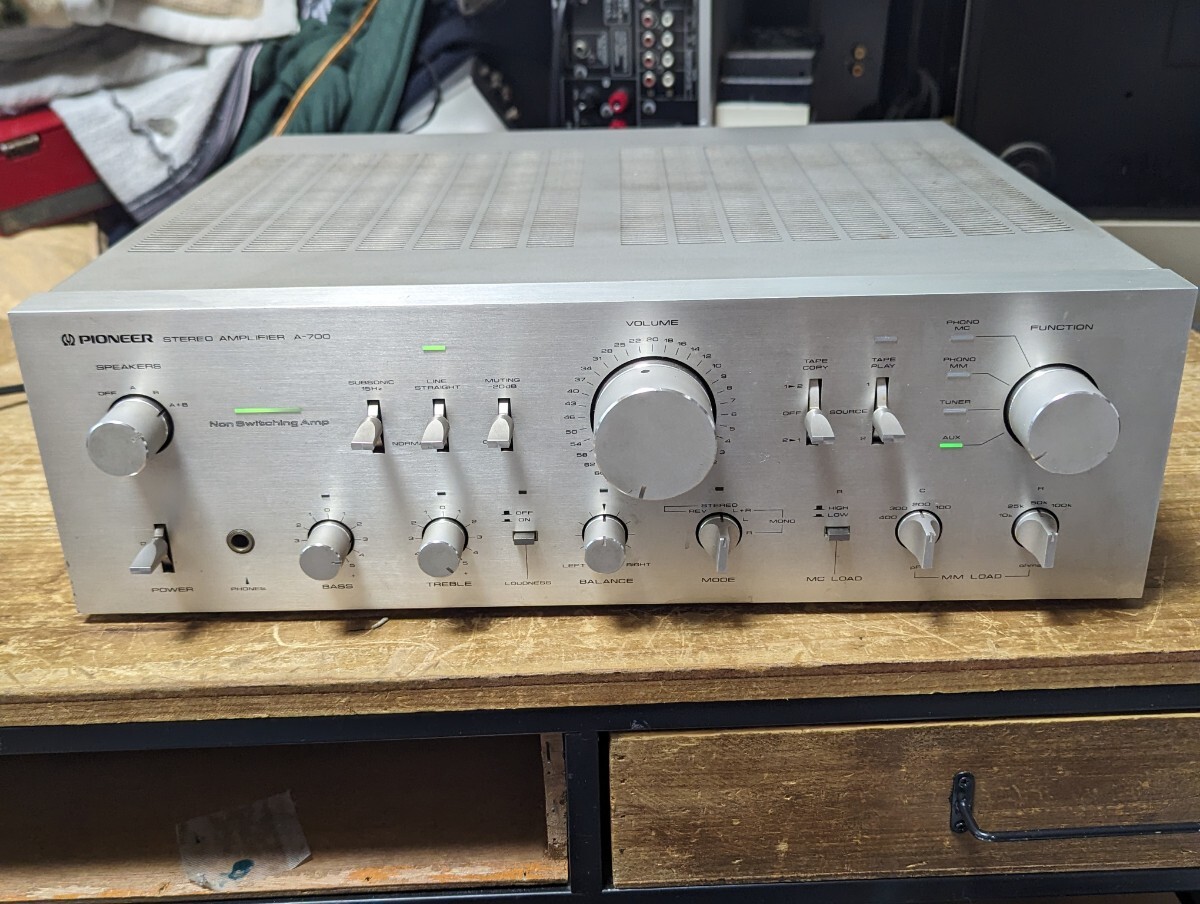 Pioneer プリメインアンプ A-700 ジャンク拍卖
