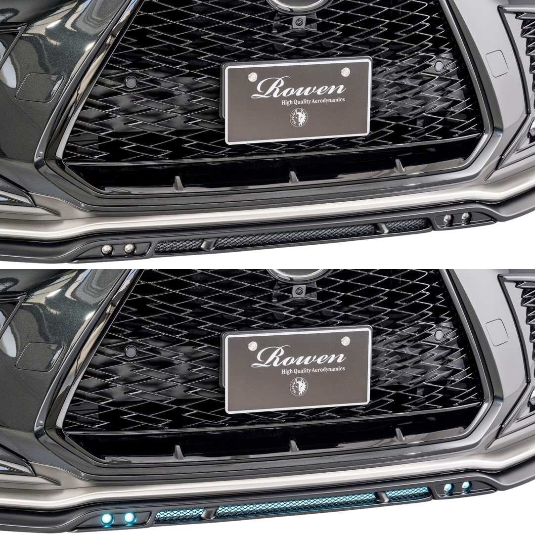 【M’s】 レクサス 20 NX F-SPORT NX350 NX350h NX450h+ 前期 (2021y-) ROWEN LEDライトバー995 シアン ホワイト ロエン パーツ 部品 社外拍卖