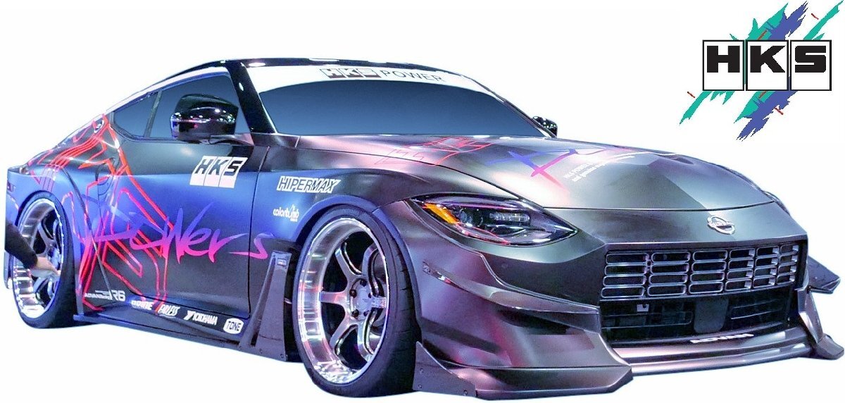 【M’s】 日産 RZ34 フェアレディZ VR30DDTT (2022.4-) HKS ボディキット TYPE-R ベースキット 4P FRP カーボン エアロ パーツ 53004-AN001拍卖