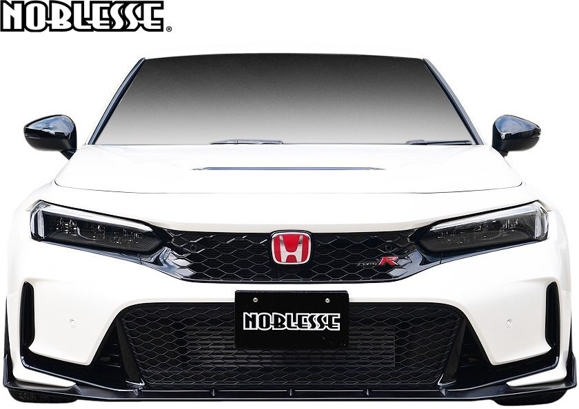 【M’s】 ホンダ FL5 シビック タイプR (2022-) NOBLESSE フロントリップスポイラー ブラック ノブレッセ エアロ パーツ 部品 FL5-FS-202拍卖