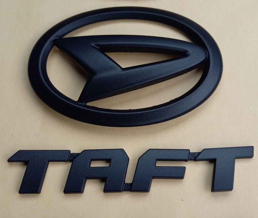 タフトエンブレム、リアセット、マッドブラック拍卖