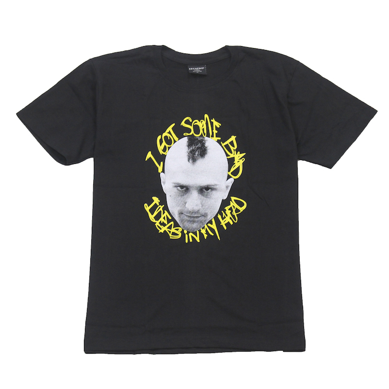 タクシードライバー ロバート・デニーロ 映画Tシャツ 名作 アメリカ 人気 デザインTシャツ おもしろTシャツ メンズ 半袖 ★tsr0737-blk-xl拍卖