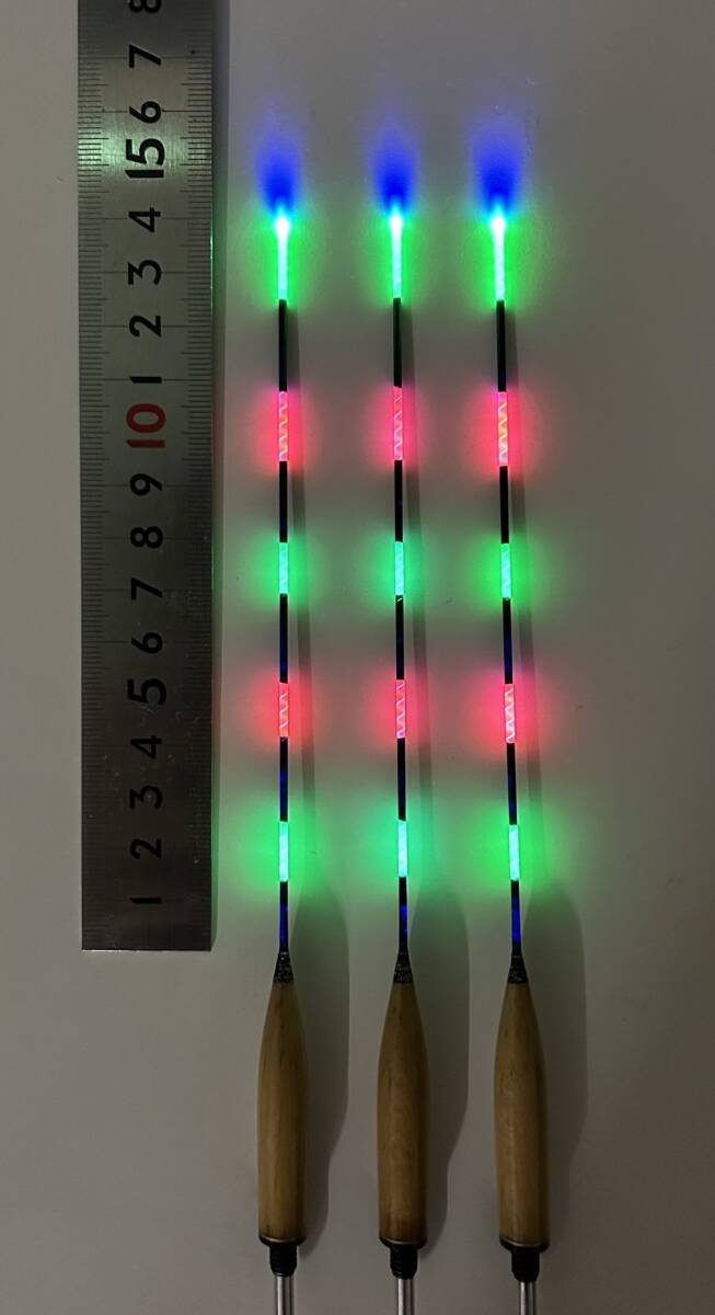 訳あり 電気ウキ用 パーツ トップ 2色 5点灯 光ファイバー トップ全長約13.8cm 径約1.5㎜ 3本 dz03top拍卖