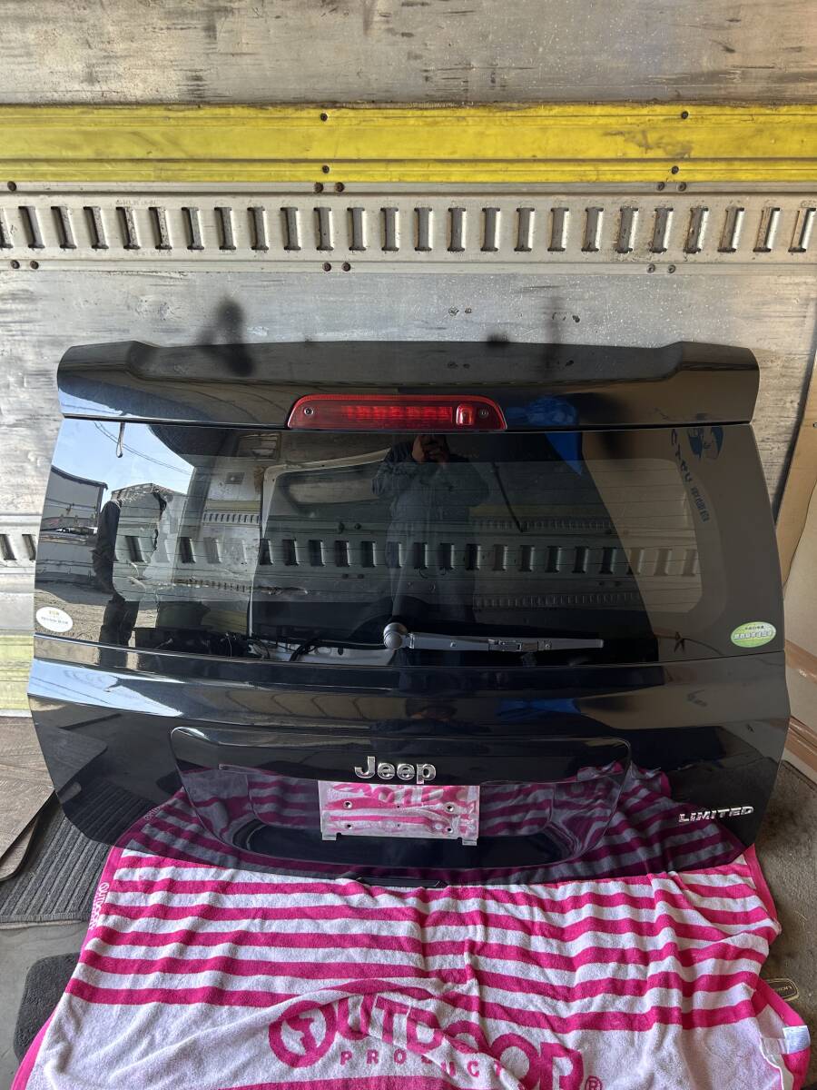 ジープ パトリオット ABA-MK74 H23年 バックドア リアゲート カラー ナンバー不明 黒拍卖