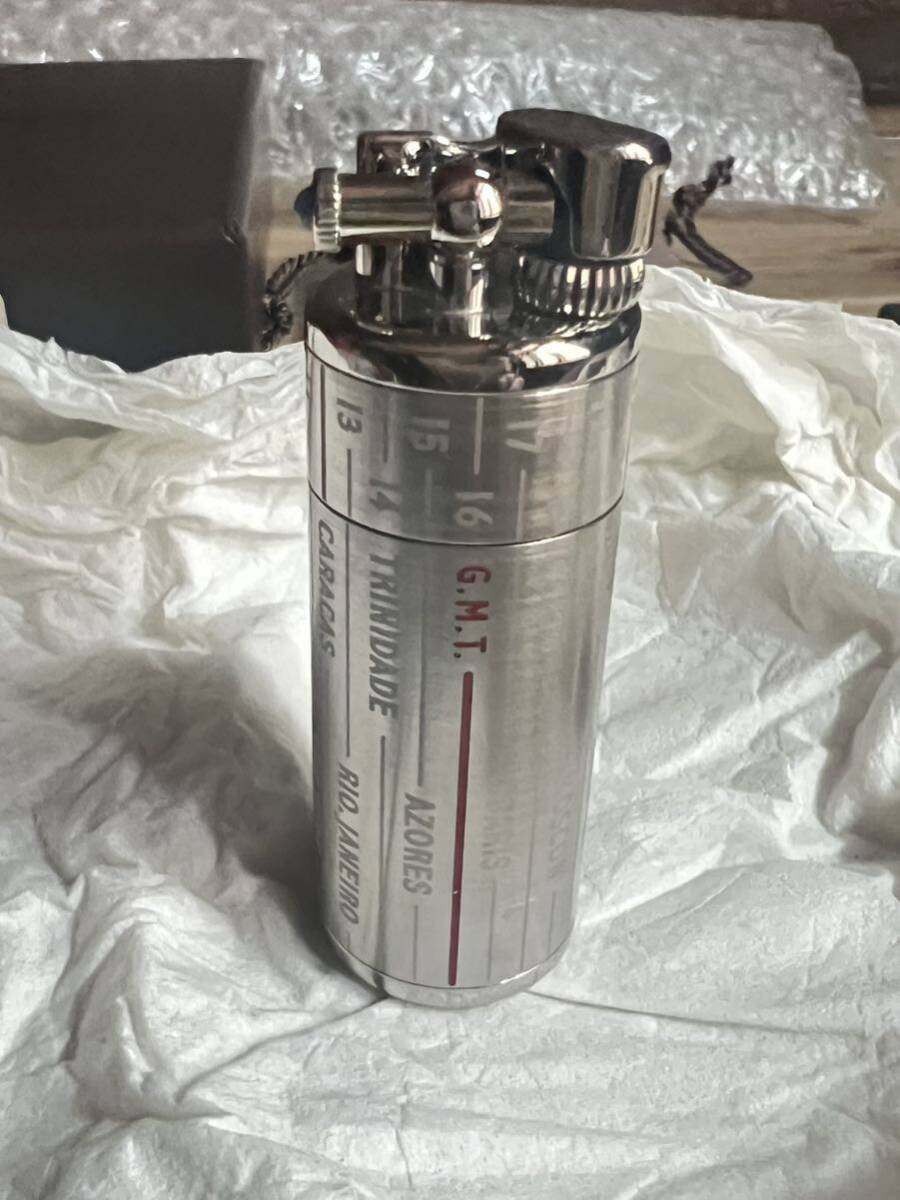 ダンヒル GMT ガスライター 世界1884本限定 17358/1884 ダイヤル 世界時計 喫煙具 喫煙グッズ ブランド小物拍卖