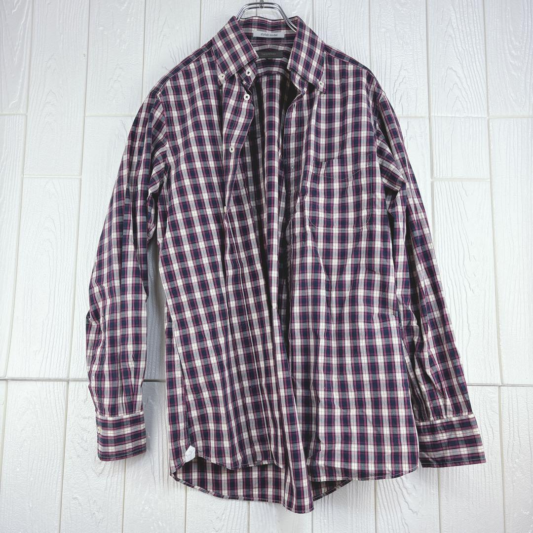 メンズ ボタンダウン stylish model サイズ40(L)拍卖