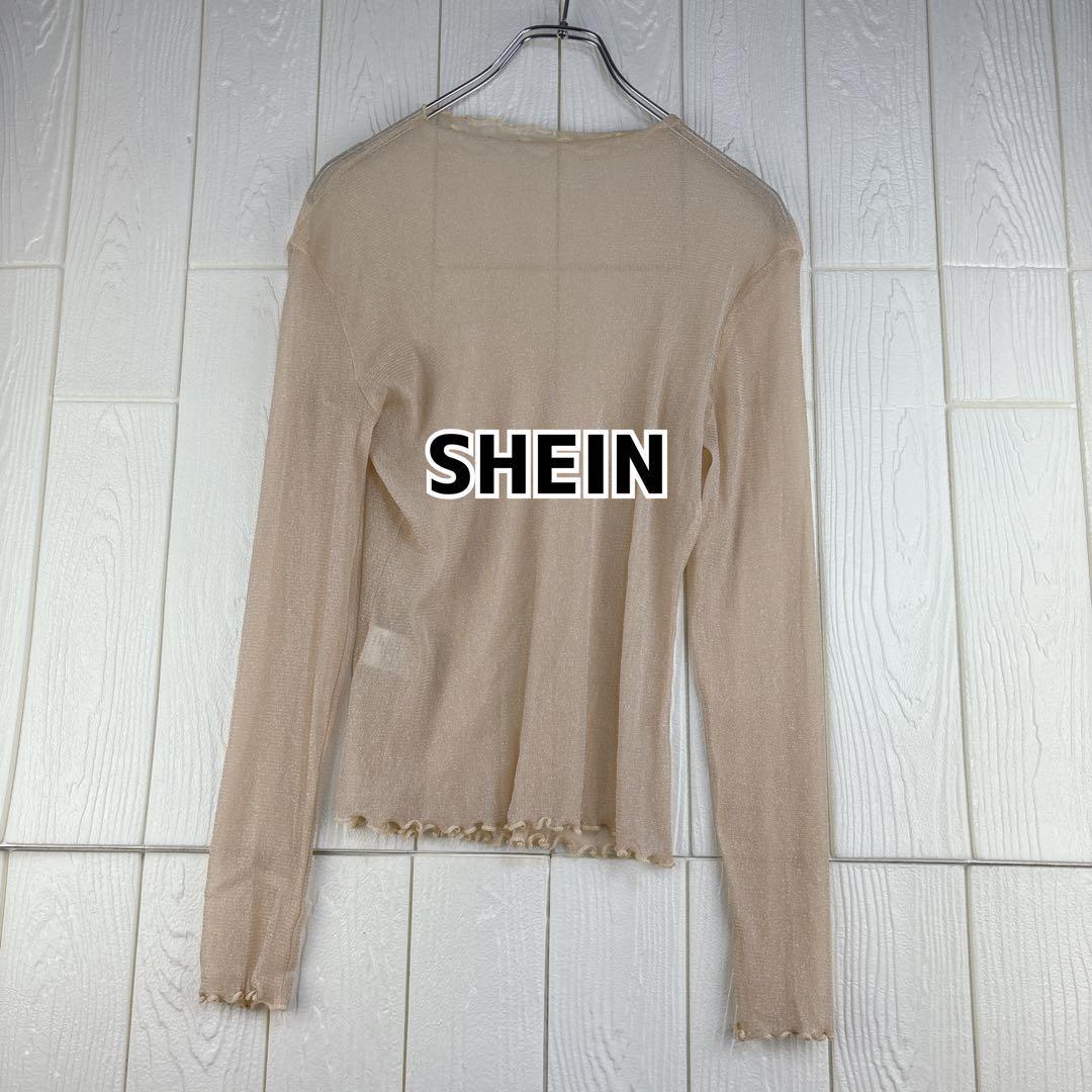 SHEIN サイズ36(S) シースルー 光沢あり拍卖