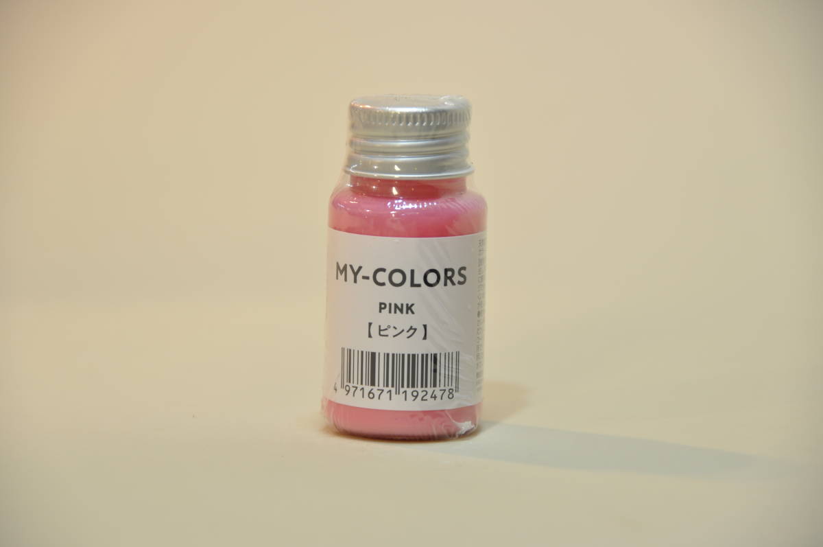 送料無料 コロンブス マイカラーズ ピンク色スニーカー生地ペイント 色補修 皮革 合皮 靴 鞄 修理 リペアmy color拍卖